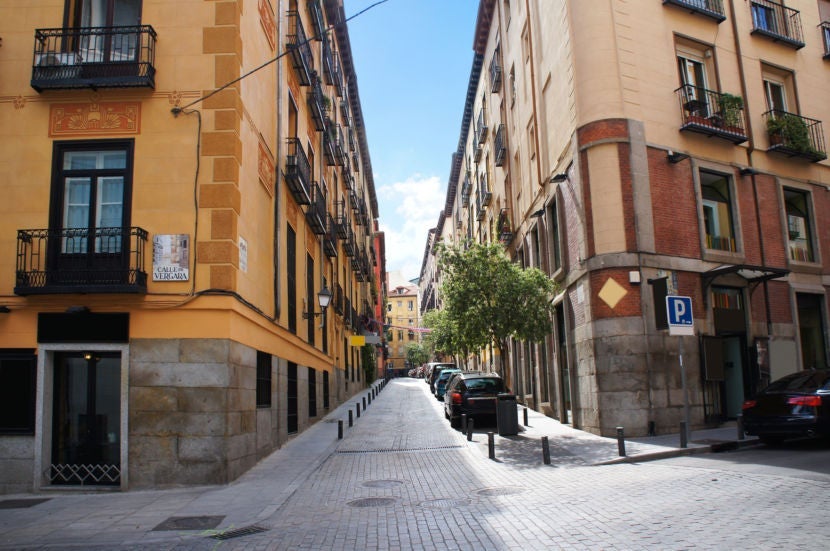Streets are empty during a hot summer afternoon. Siesta time! Photo courtesy of lavendertime via Getty.