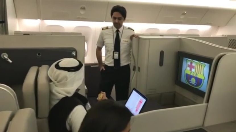 Kuwait First Class Kuwait Reveals New Cabin Interior via Mannequin Challenge - The Points Guy