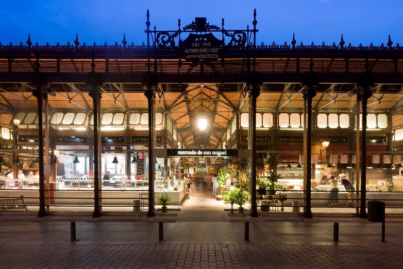 The San Miguel market is the most popular among tourists, but there are so many amazing markets to check out in Madrid. Photo courtesy of Mercado de San Miguel.