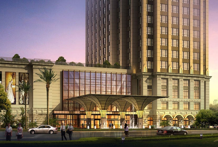 This will be St. Regis's first hotel in Shanghai. Image courtesy of Starwood.