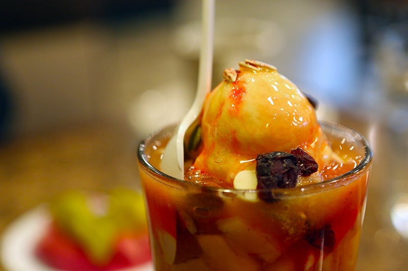 Dessert after the main course? Nuts to that! Image courtesy of the author.