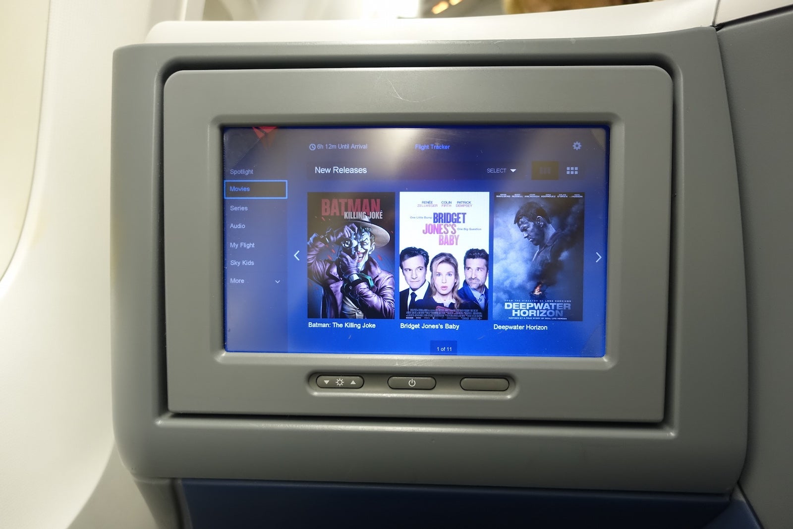Delta offers entertainment through its Delta Studio system.