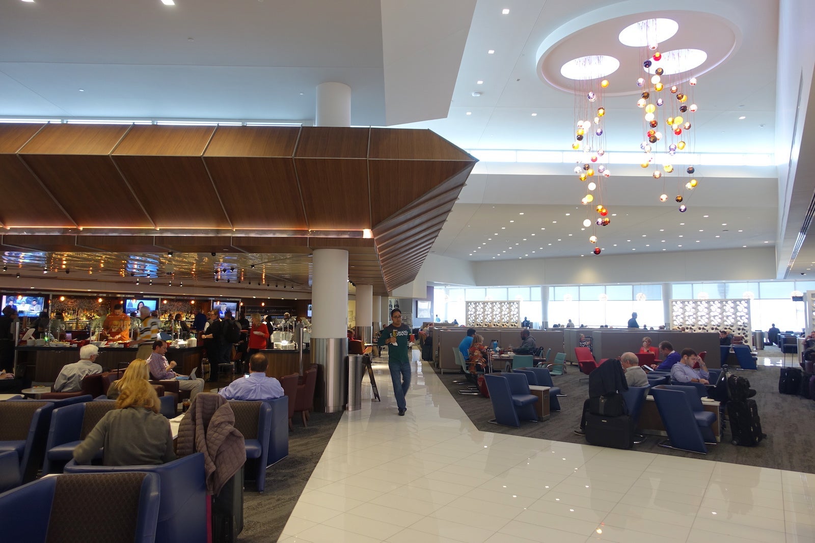 Another shot of the main lounge area and bar.