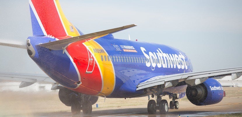 Southwest Airlines teams up with the Kidd Kraddick foundation to fly chronically and terminally ill children and their families to Disney World for an all-expenses paid vacation. The annual Kidd's Kids event was started by Kidd Kraddick who passed away in 2013. / Stephen M. Keller, 2014