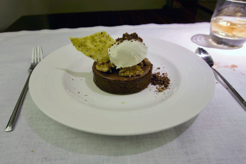 The sweet end to a flawless meal.