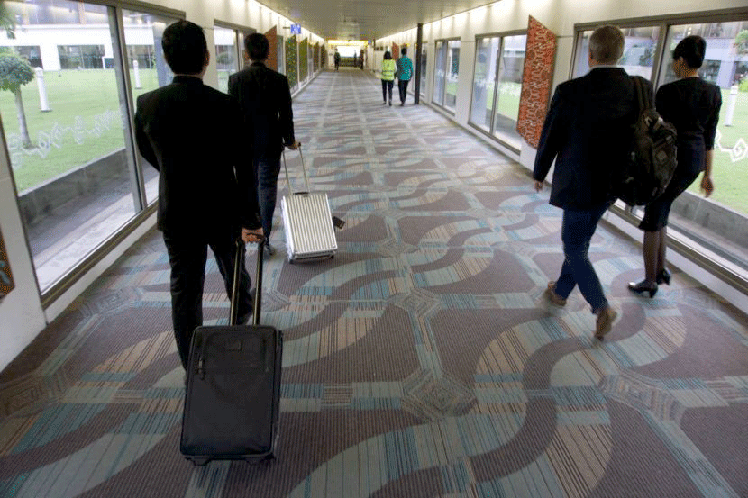 The warm ground services continue at CGK.