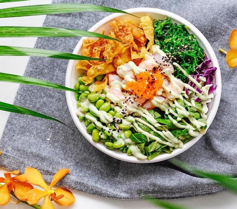 Join the locals hopping on the poké bowl bandwagon at one of the city's first shops, Pokéd. Image courtesy of Pokéd's <a href="https://www.facebook.com/pokedau/" target="_blank">Facebook page</a>.