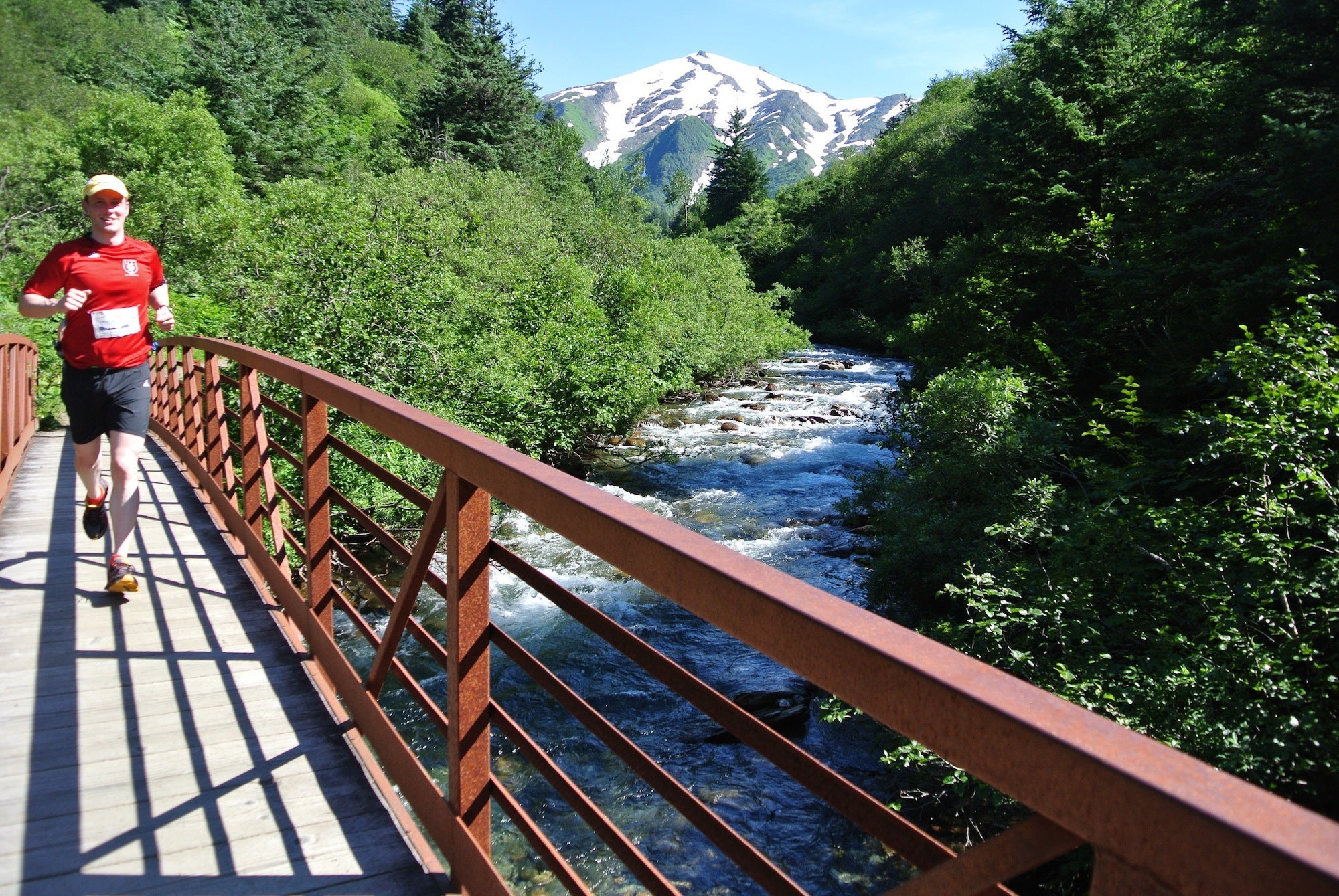 Break a sweat against a breathtaking backdrop. Image courtesy of <a href="https://www.runningcruise.com/package/alaska-2017/" target="_blank">Marathon Expeditions</a>.