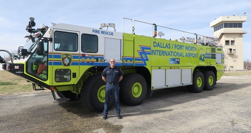 One of DFW's single-operator fire response trucks.