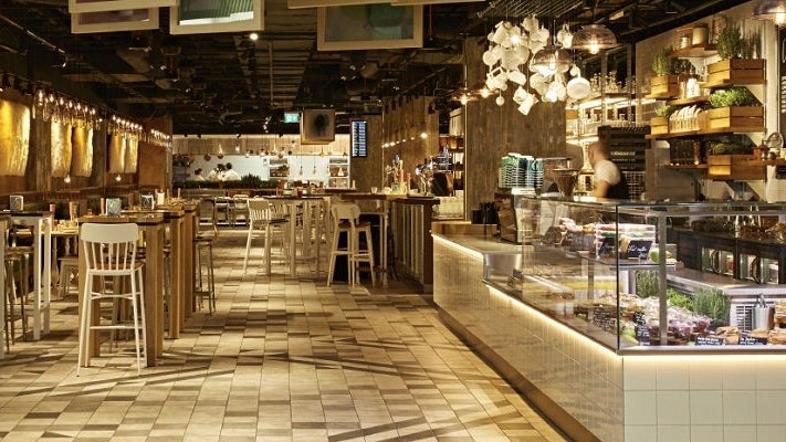 Gatwick Grain Store Cafe &amp; Bar lounge featured
