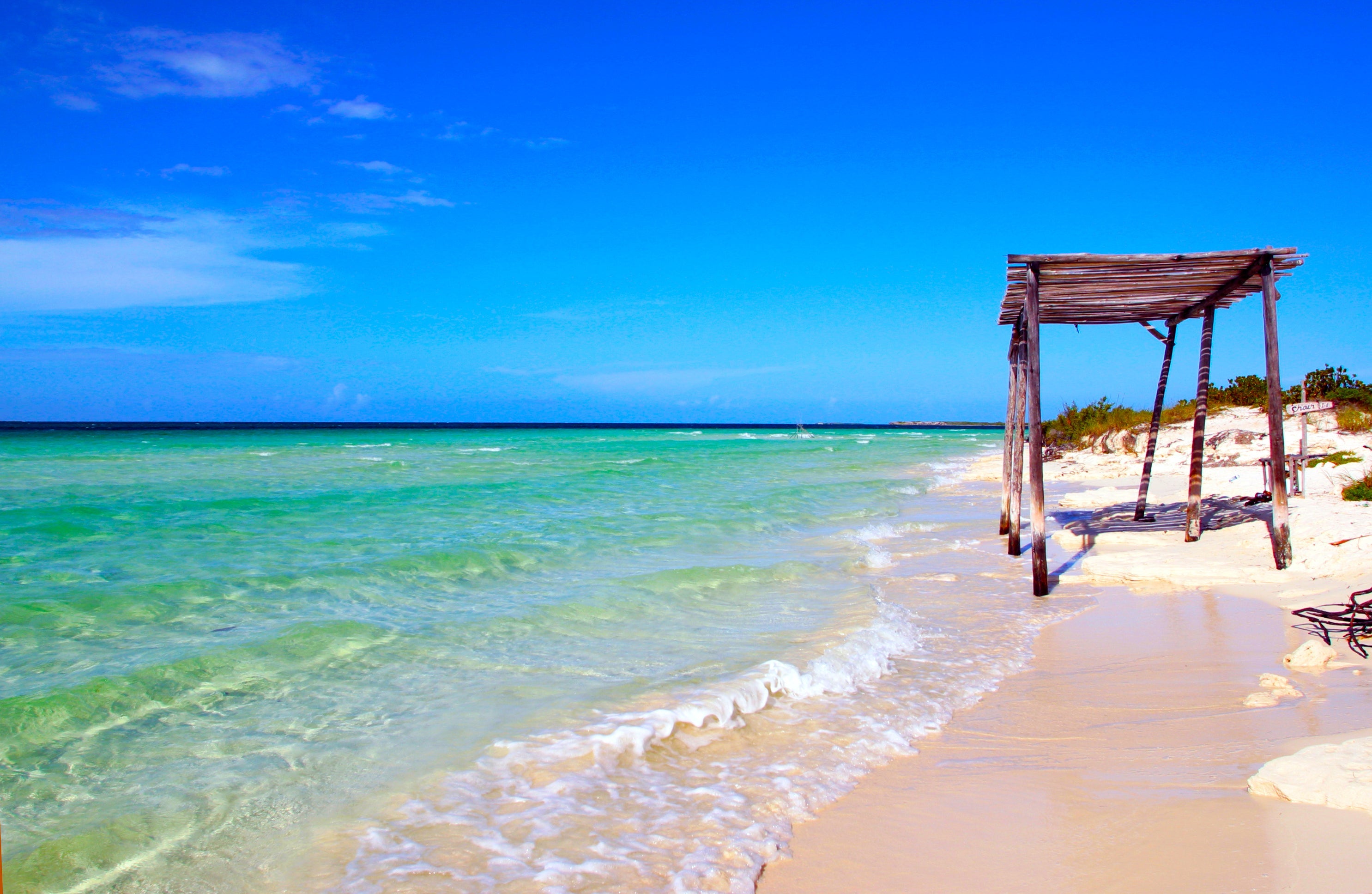 Playa Pariso in Cuba. 
