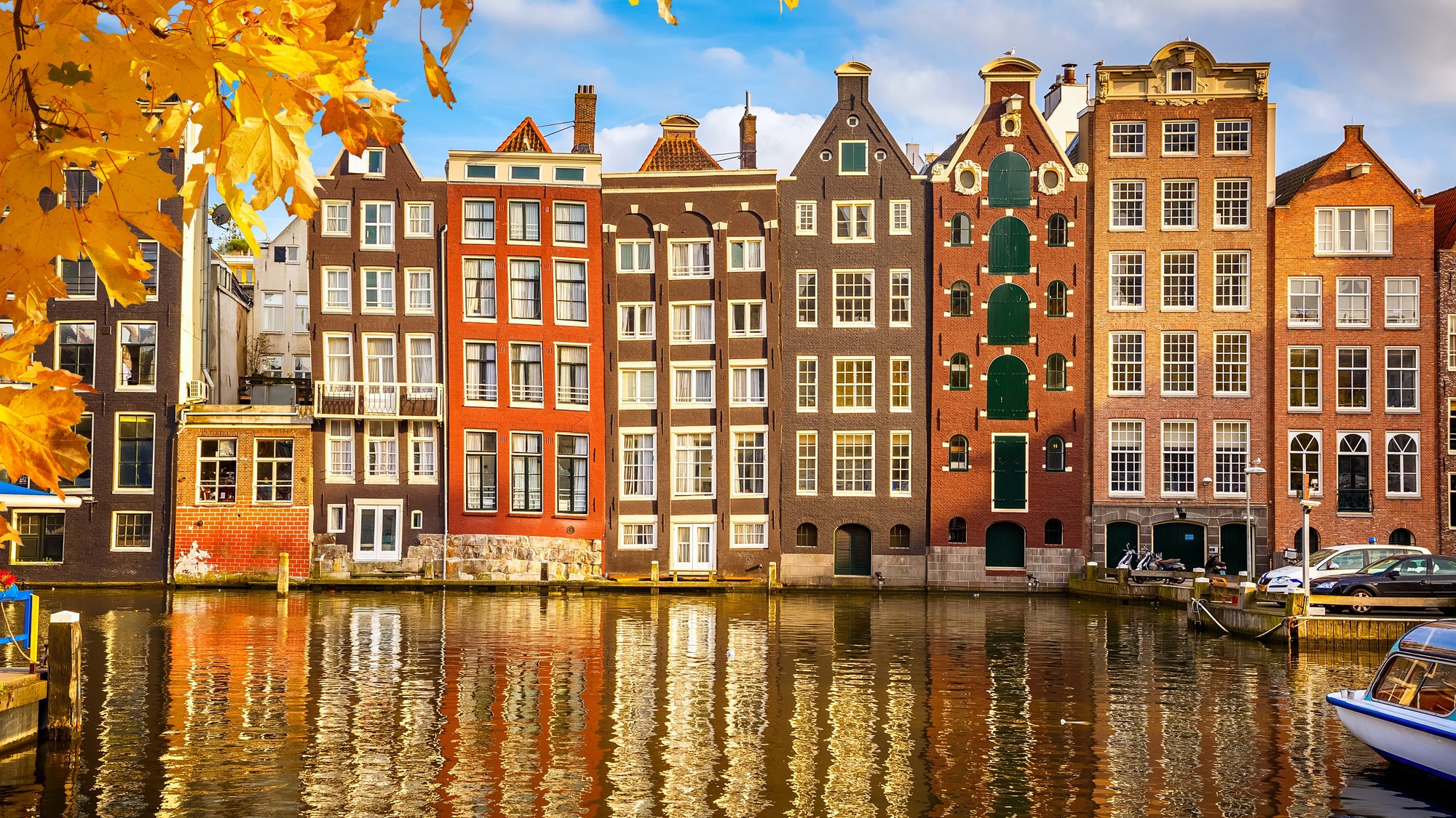 Old buildings in Amsterdam