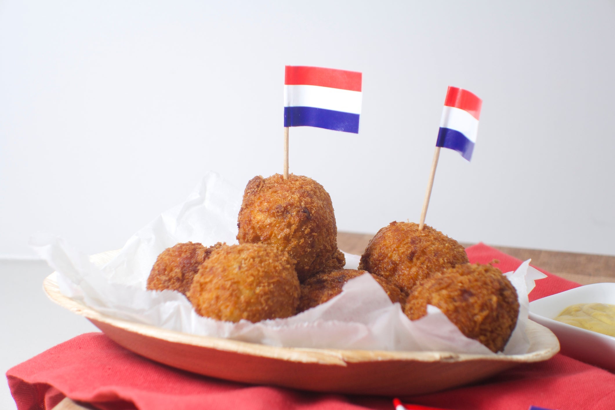 Bitterballen: Not at all bitter. Image courtesy of EvaintheKitchen via Getty Images.