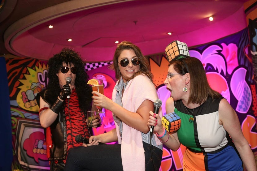 Girls Just Wanna Have Fun. (But Let's Hear it for the Boy.) Image courtesy of The 80s Cruise's <a href="https://www.facebook.com/the80scruise/photos/" target="_blank">Facebook page</a>.