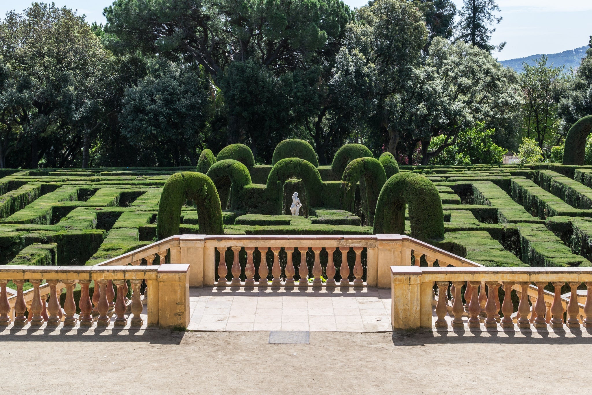 Get lost in the Parc del Laberint d'Horta. Image courtesy of dconvertini via Flickr.