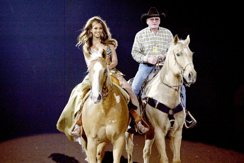 Who knows? You might even see hometown gal Beyonce at the Houston Rodeo. Image courtesy of Frank Micelotta via Getty Images.