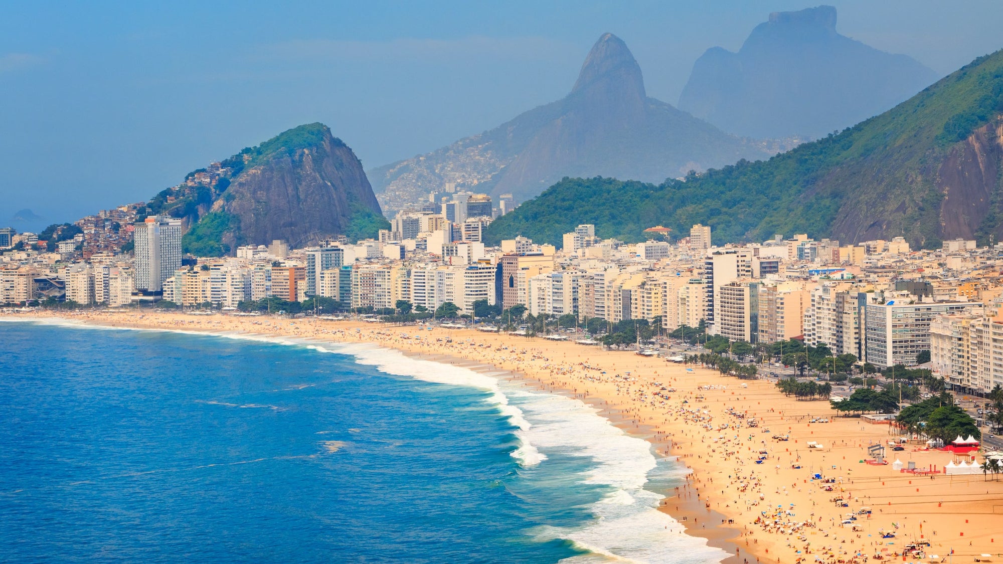 Rio de Janeiro Copacabana Beach Brazil