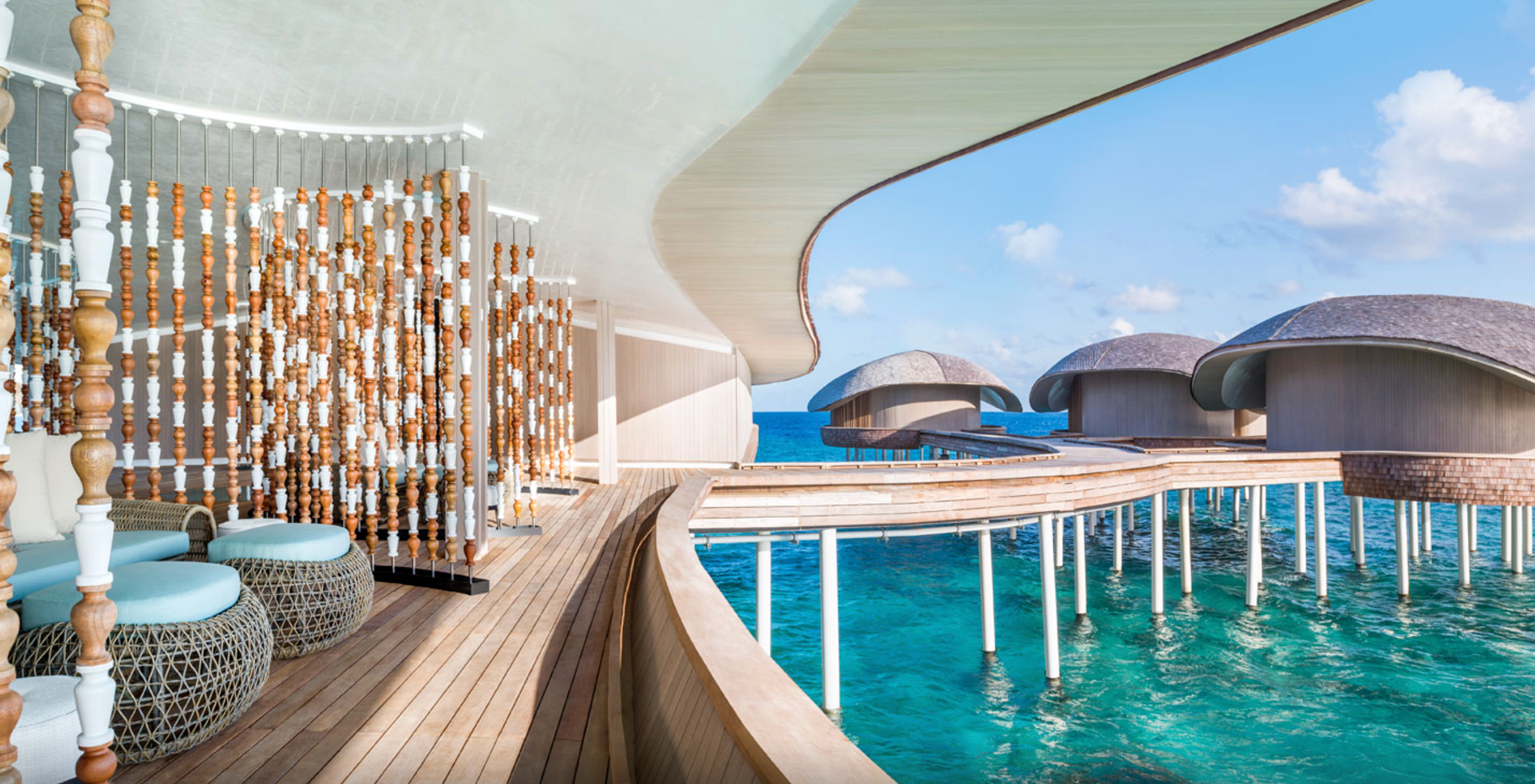 The Iridium Spa at the St. Regis Maldives. Image courtesy of the St. Regis Maldives.