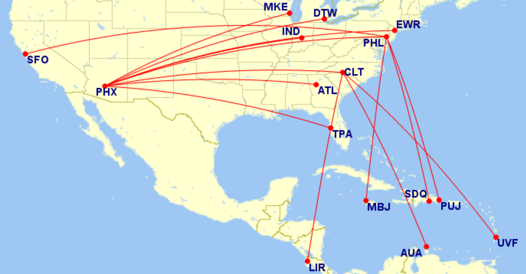 AA A320 long routes