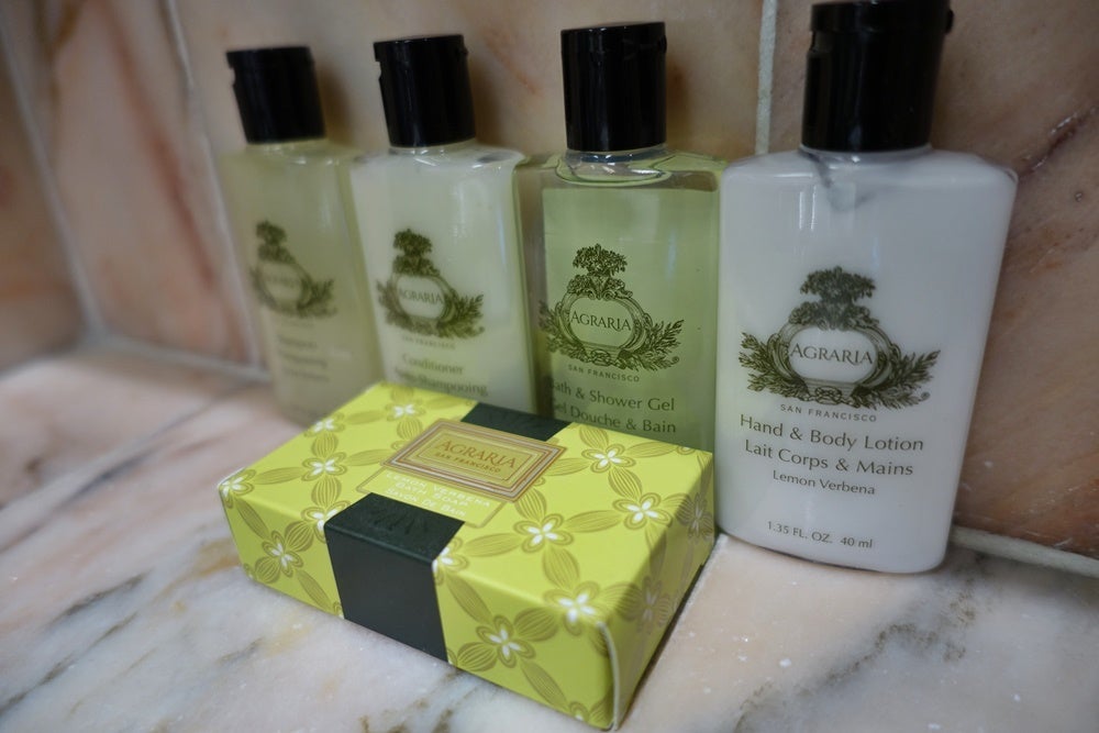 Toiletries.