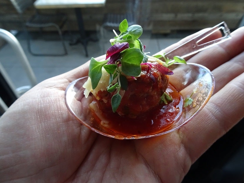 Have you ever seen a more beautiful meatball?