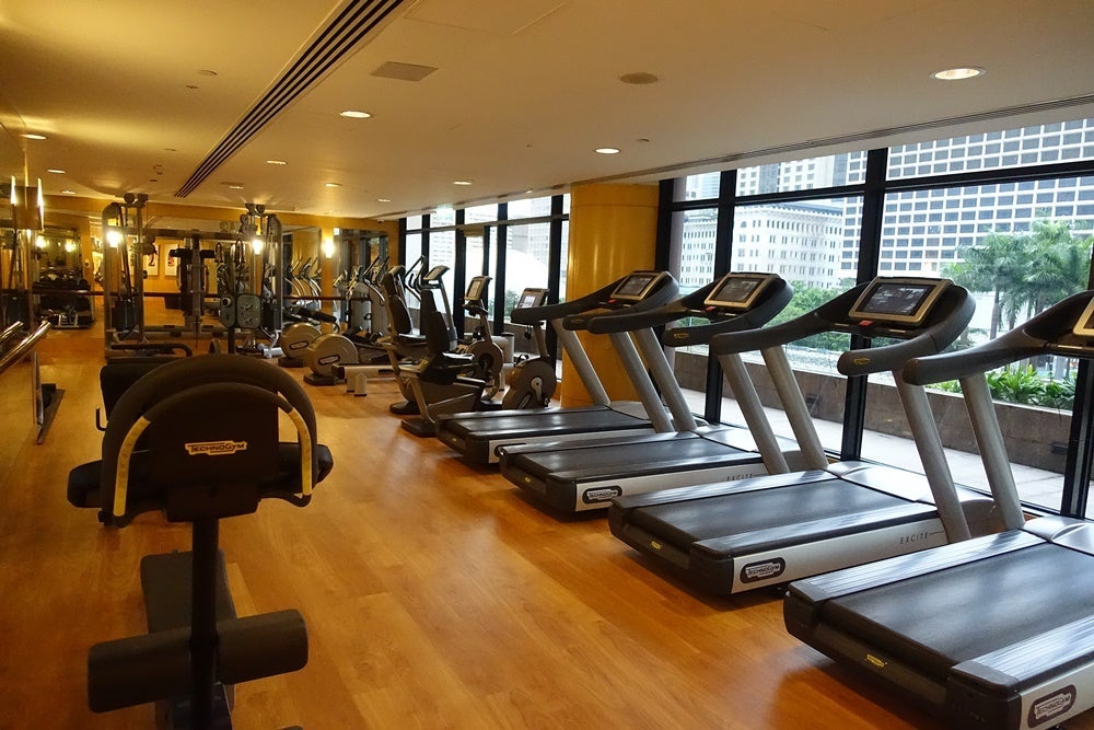The gym.