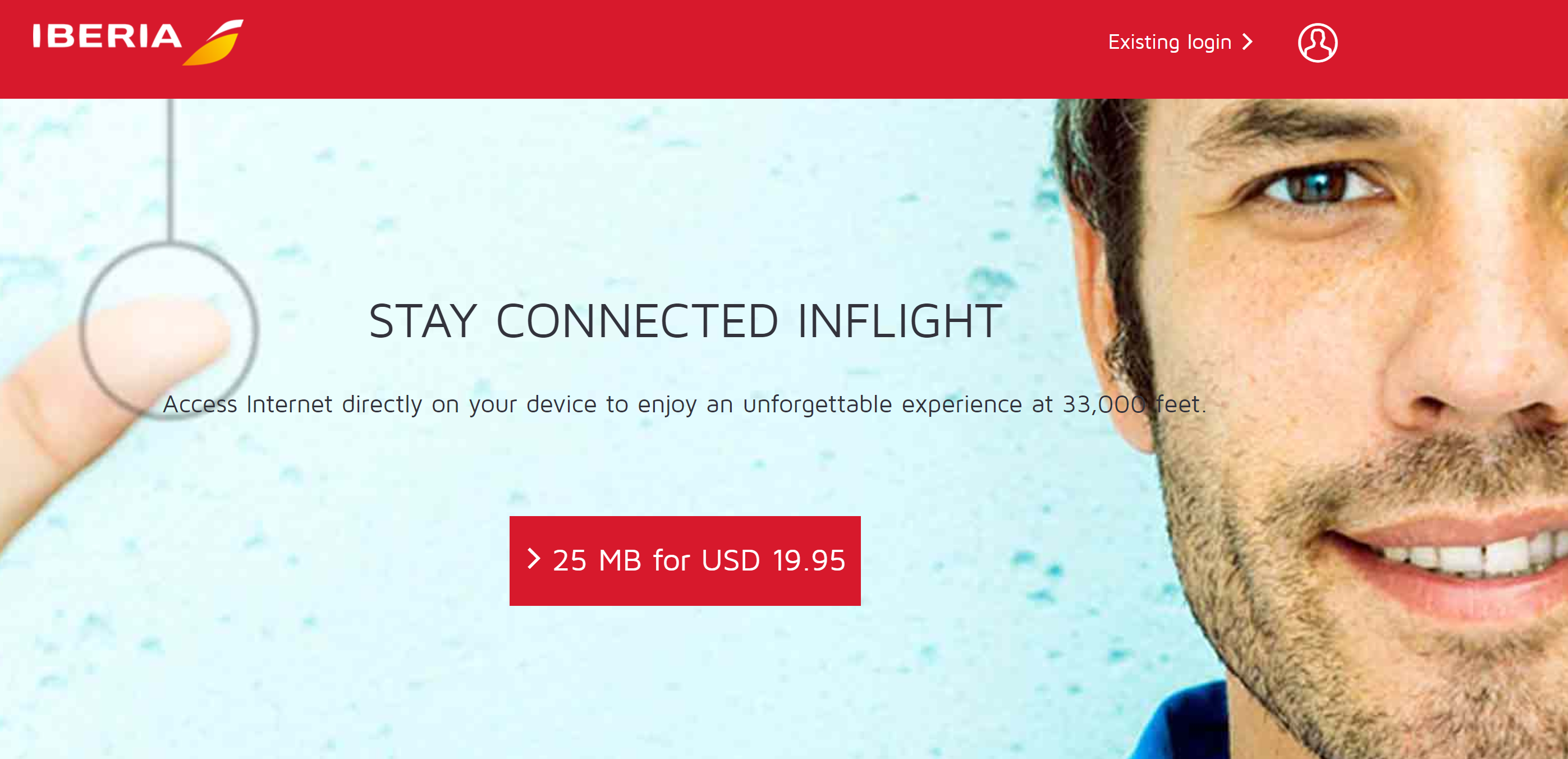 Iberia WiFi pricing