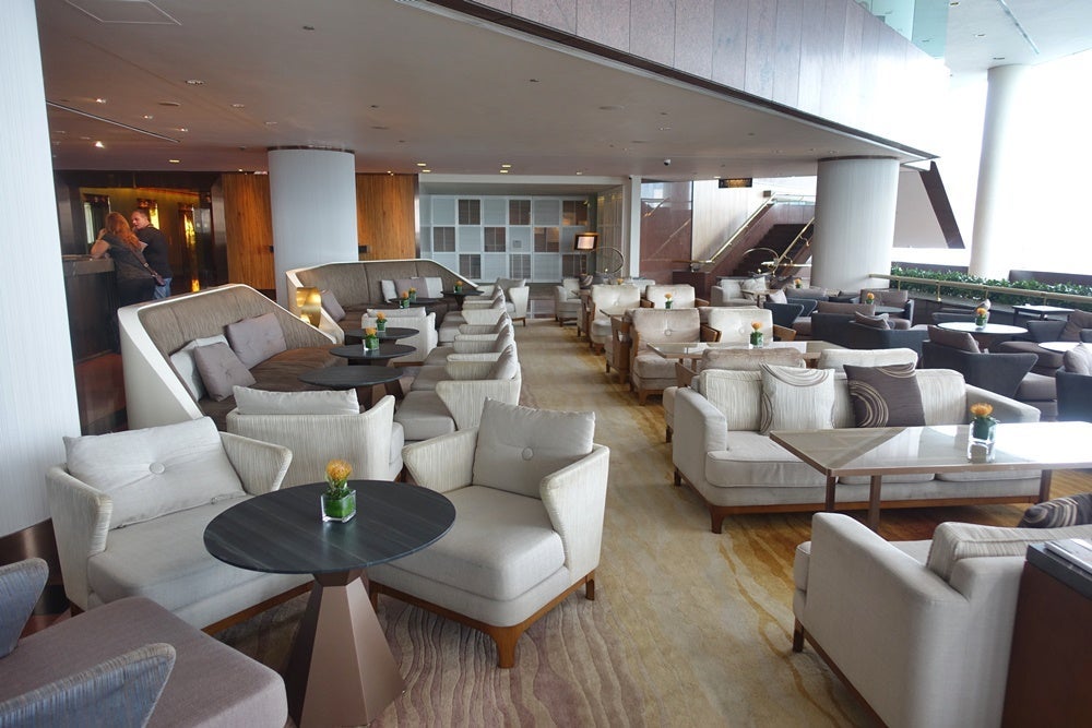 The lobby.