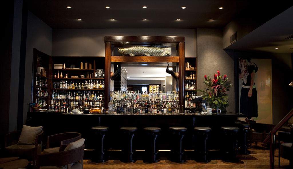 The bar at Malabar. Image courtesy of Malabar.