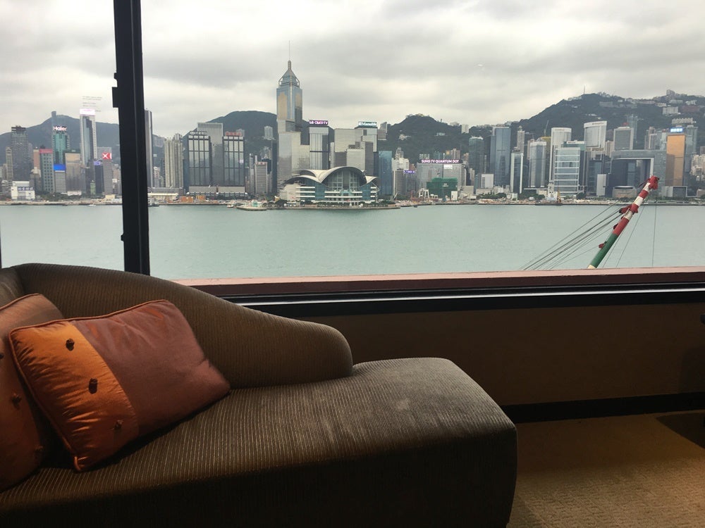 The view from my new room was significantly better than from my old room.