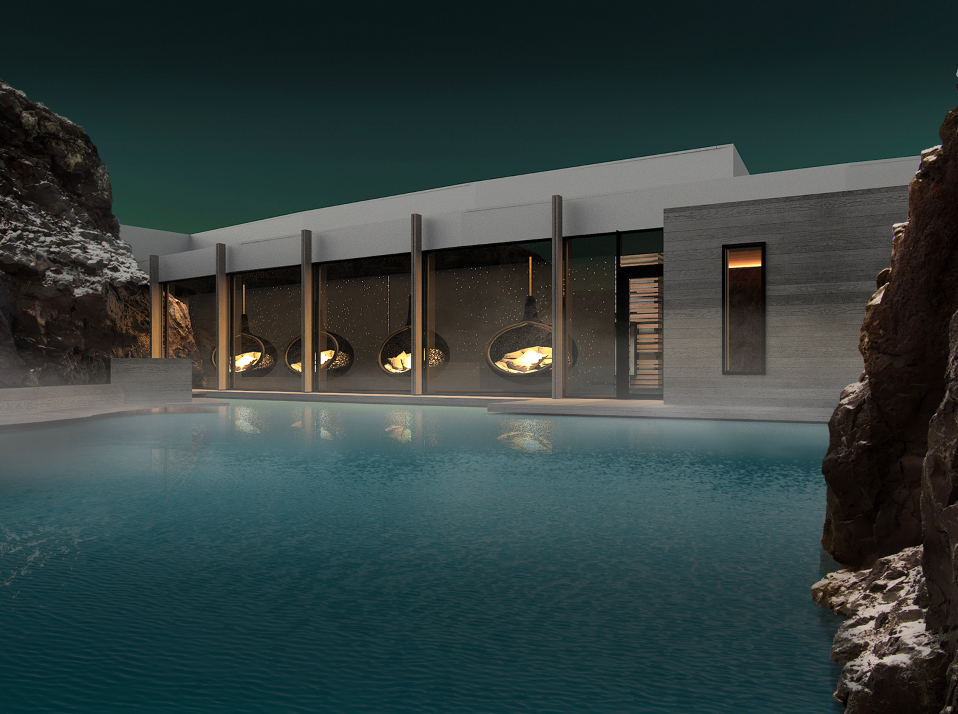 Catch up on some rest and relaxation at the Moss Hotel's spa, known as Lava Cove. Image courtesy of the hotel.