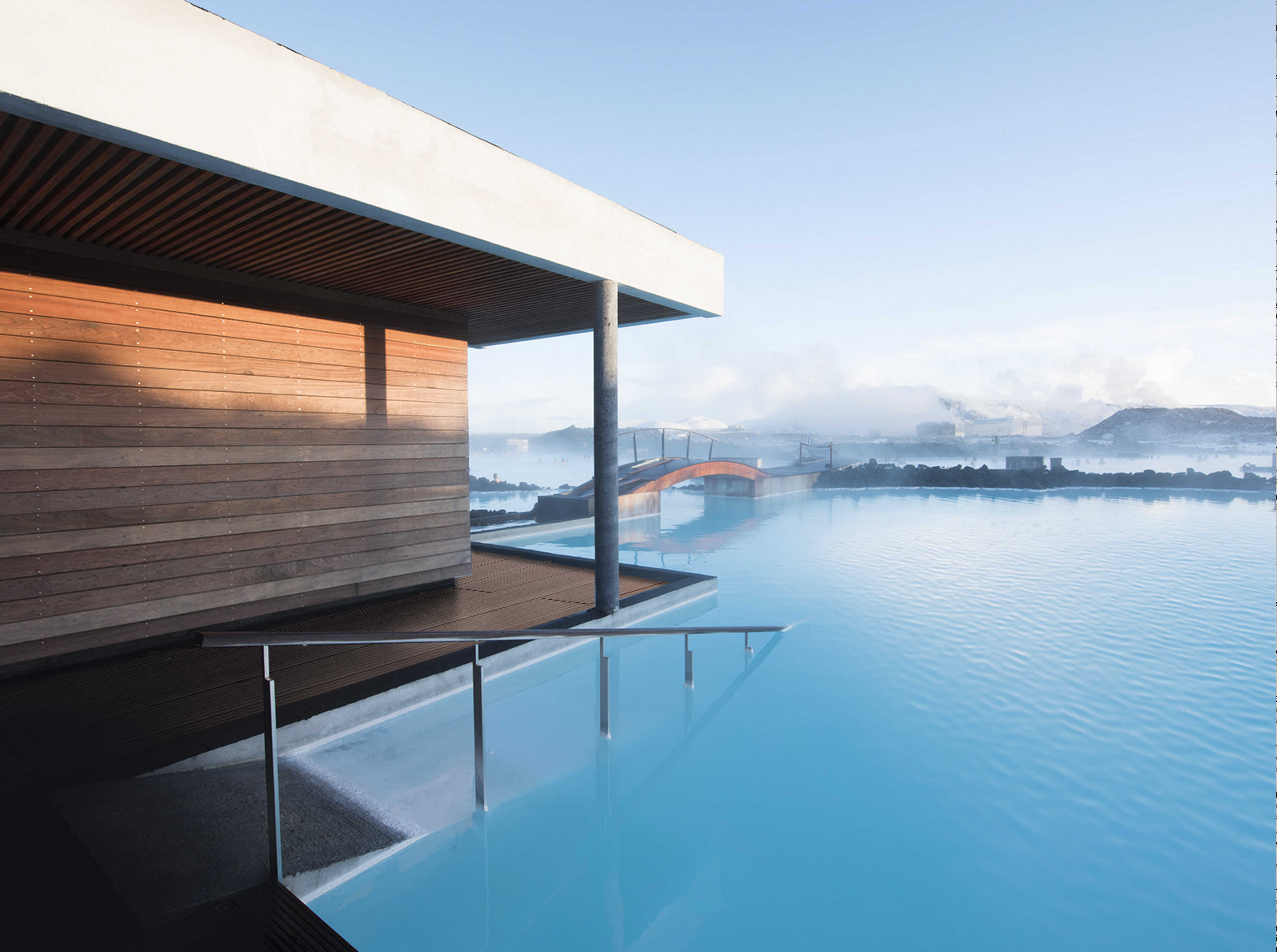 Bathe in serenity at Moss Hotel's private swimming area. Image courtesy of the hotel.