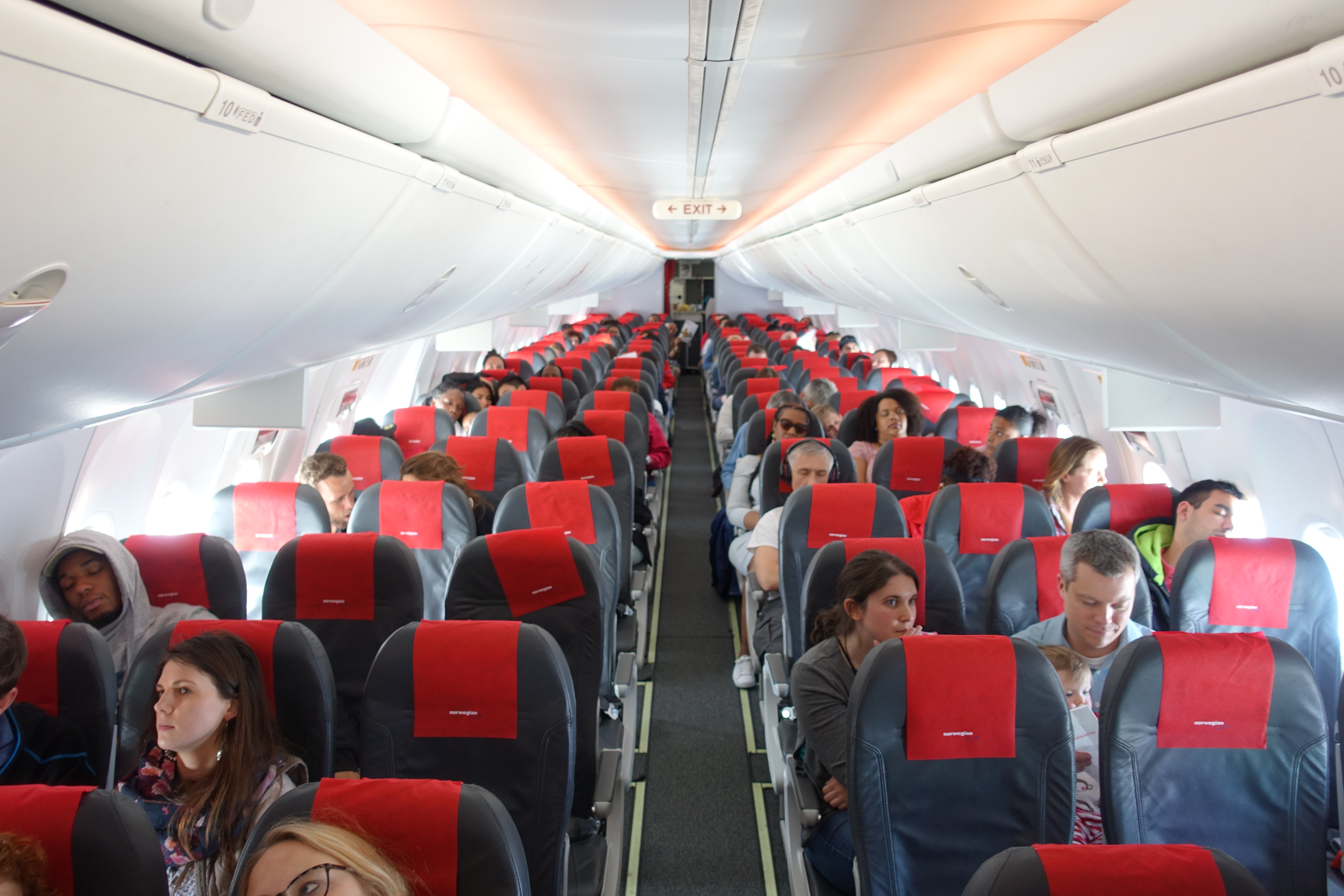 737 cabin