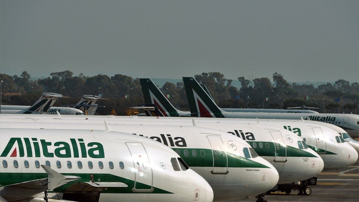 ITALY-ECONOMY-TRANSPORT-ALITALIA