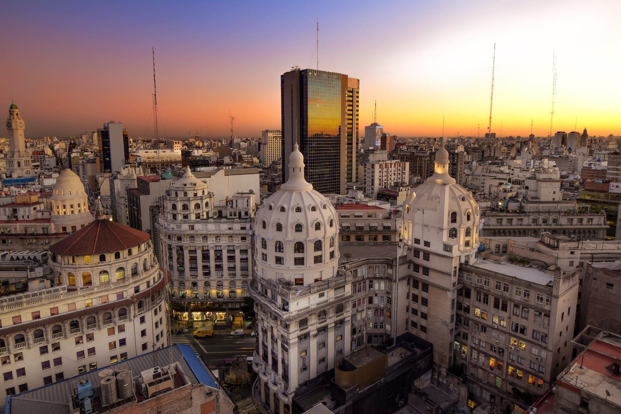 View of Buenos Aires.