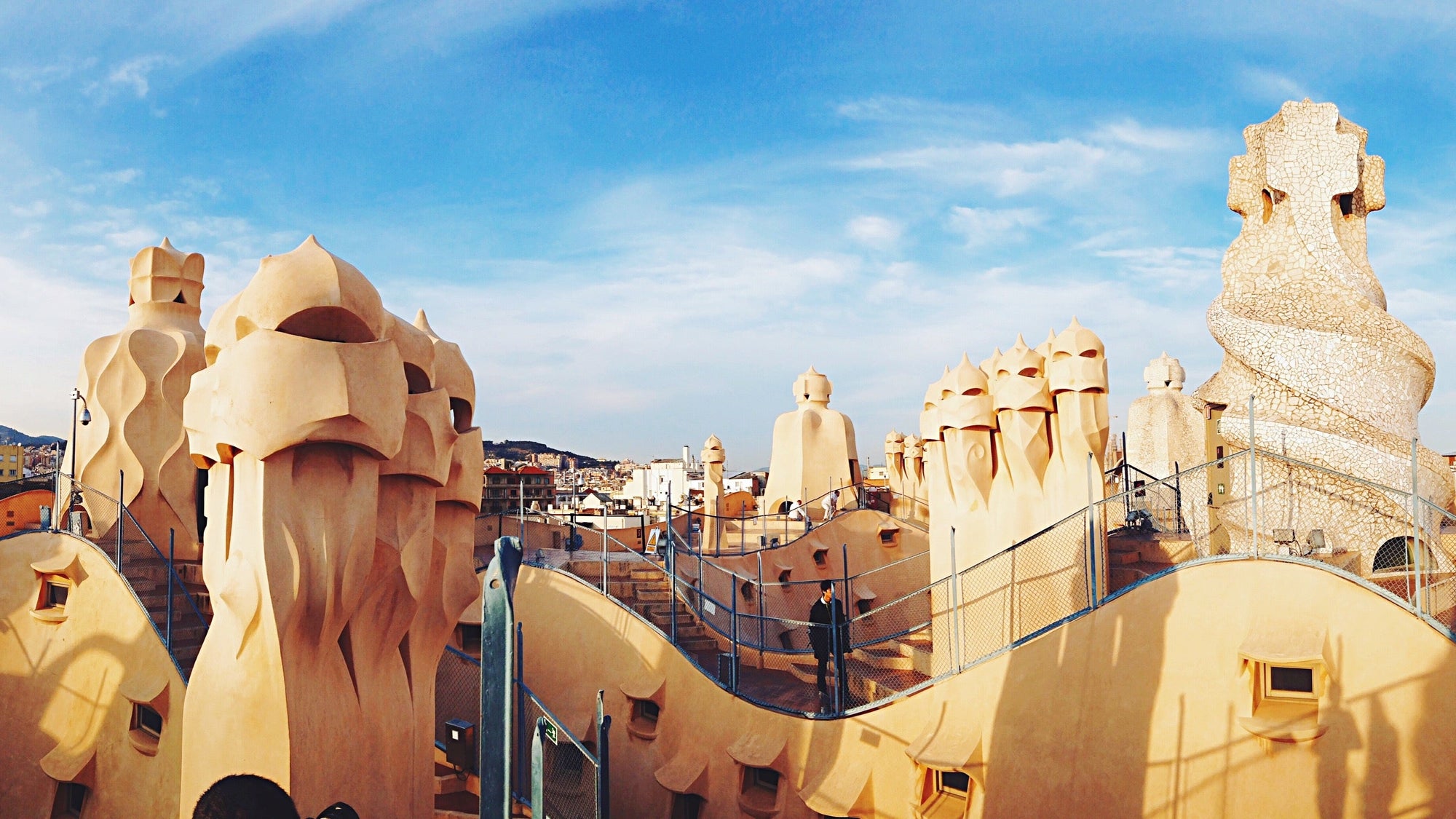 Townscape Against The Sky