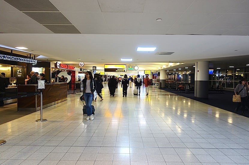 I sprinted through JFK Terminal 4.