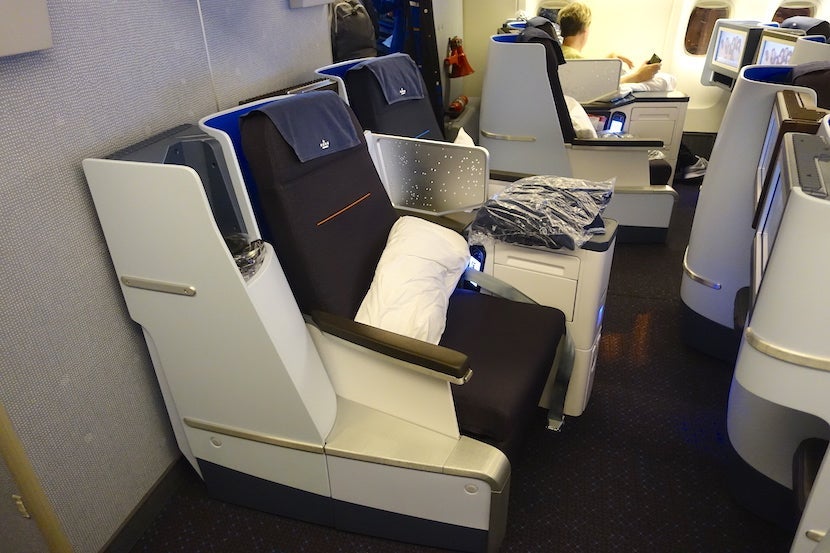 A side shot of the seat.