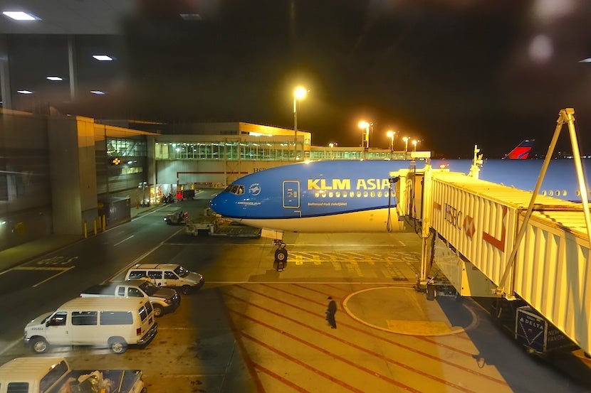 I would be flying on KLM's 777-300ER.
