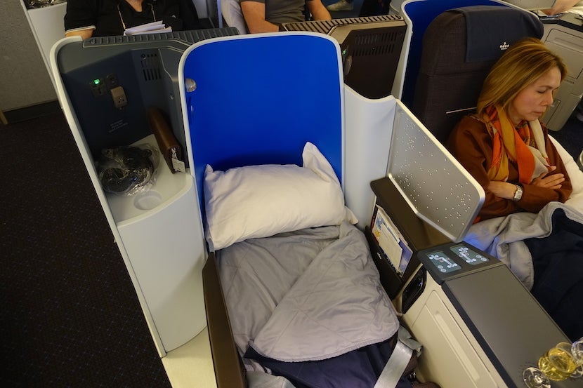 The duvet and pillow were...minimal.
