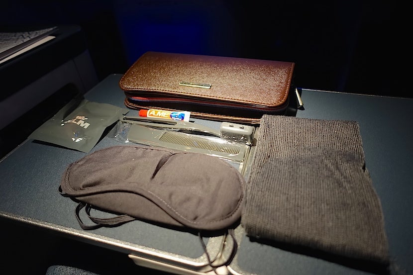 The amenity kits were just basic.