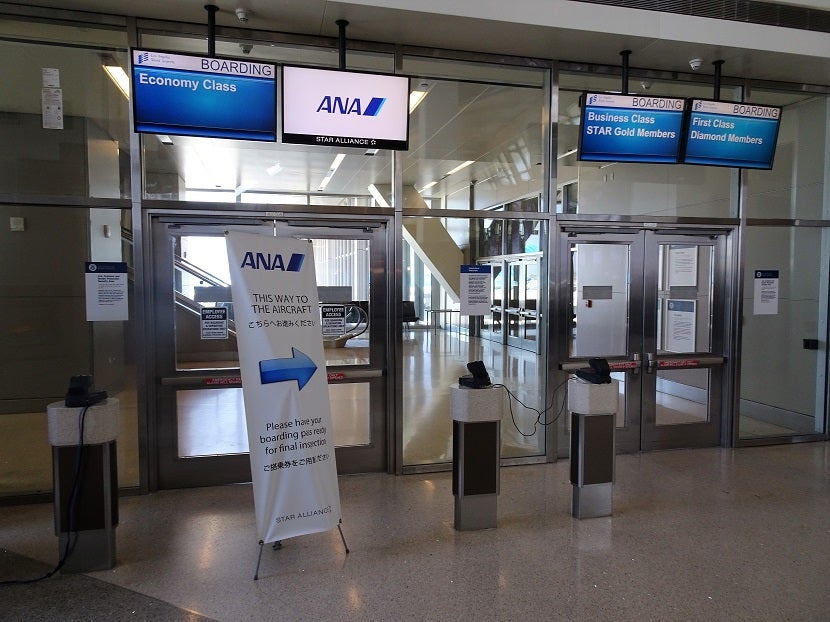 Passengers were divided by cabin class and signs were almost comically clear.