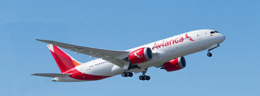 avianca 787 dreamliner