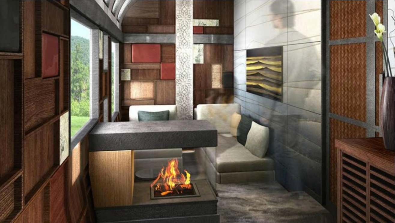 Extra-large windows ensure that all guests will get to watch the world go by from their comfort of their very own suites. Image courtesy of East Japan Railway Company.