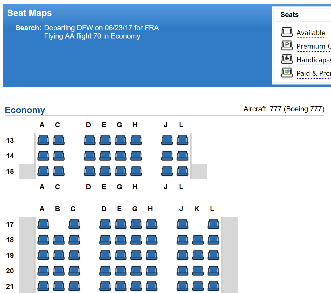 AA70 DFW-FRA