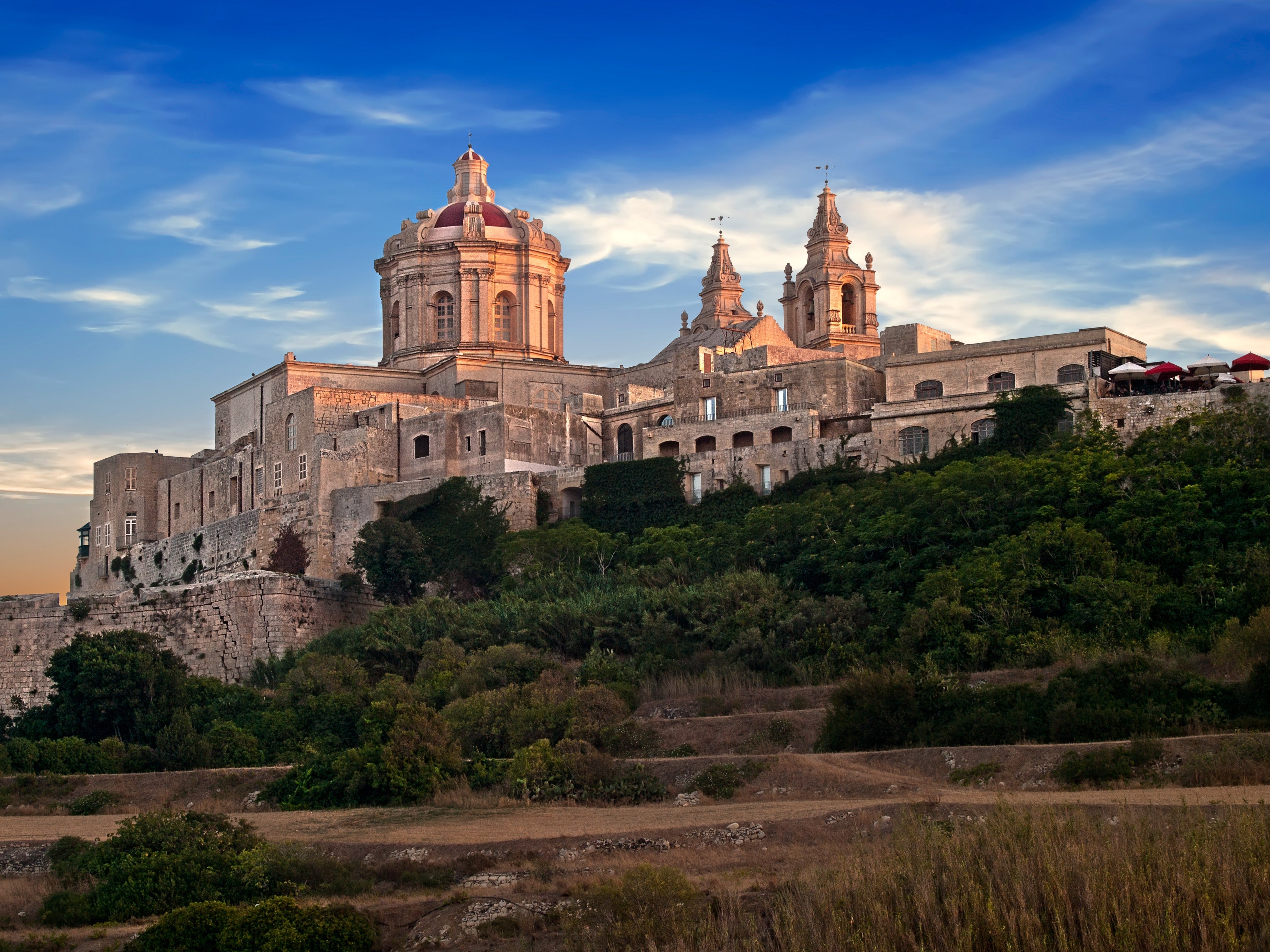 The walled city of Mdina, photo courtesy of Maltaguy1.