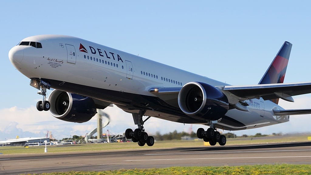 Delta Air Lines first flight from Sydney to Los Angeles