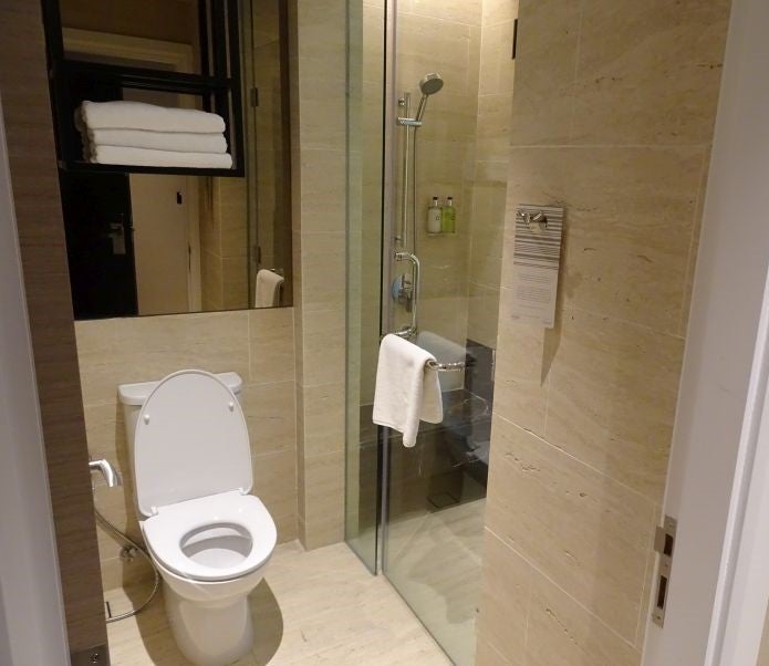 Marble in the bathroom