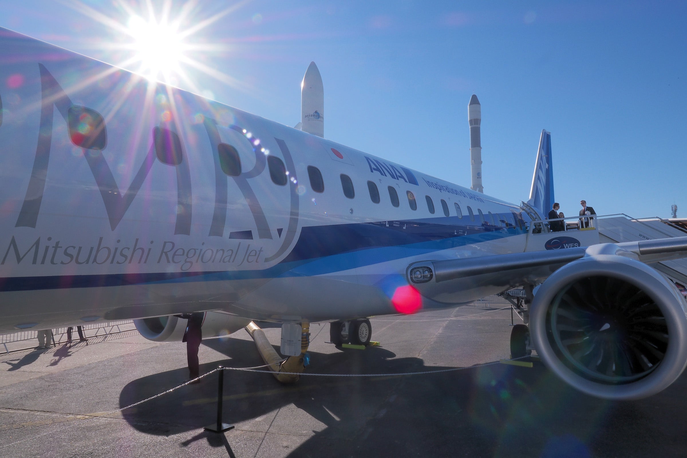 Mitsubishi Regional Jet Paris Air Show