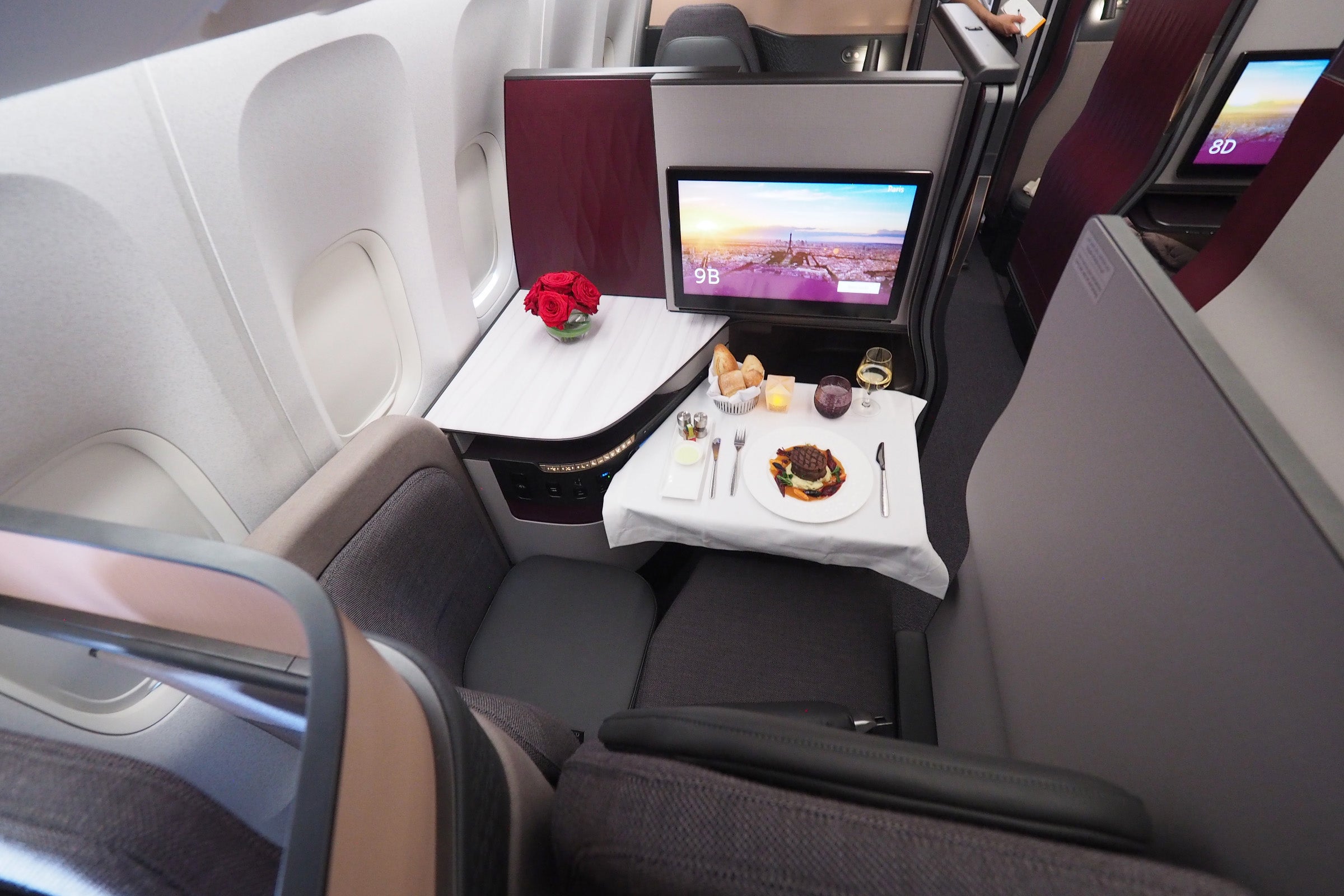 Qatar 777 Qsuite First Look